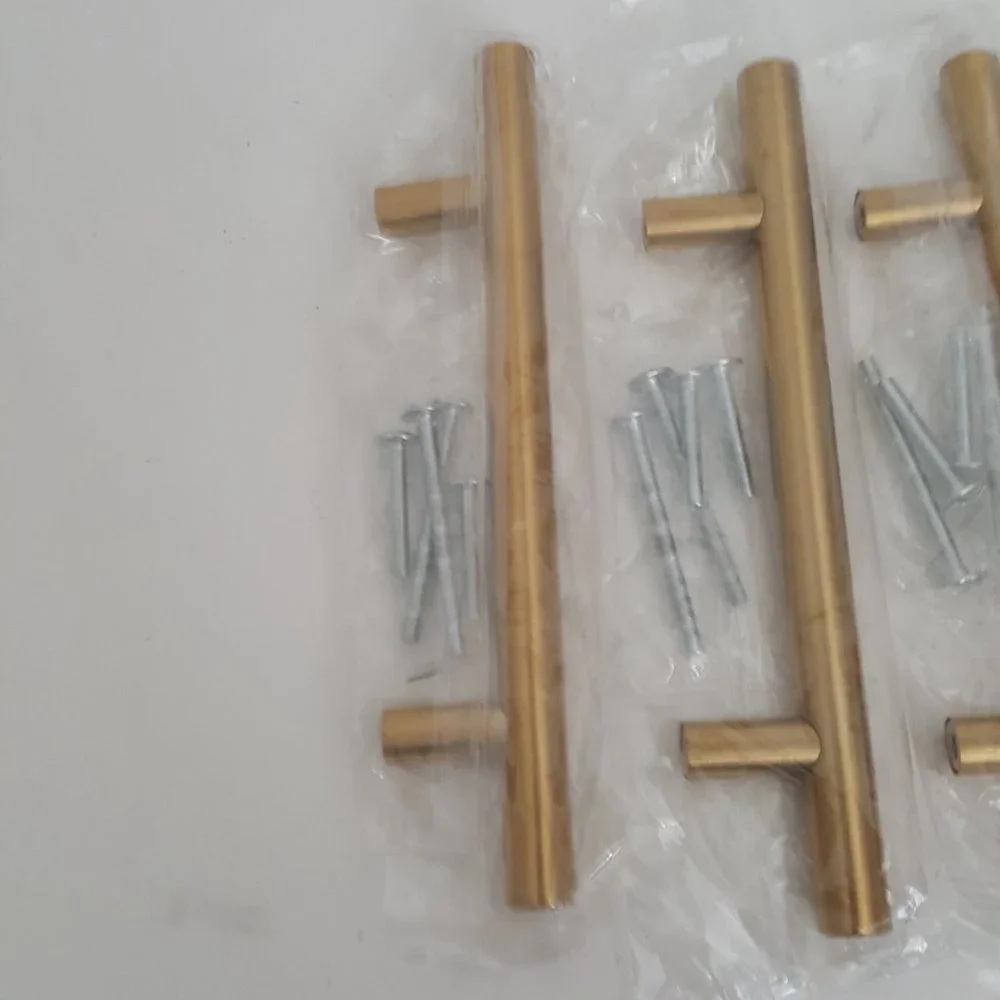 Cupboard Wardrobe T-type Drawer Cabinet Door Handle Knob Home Improvement